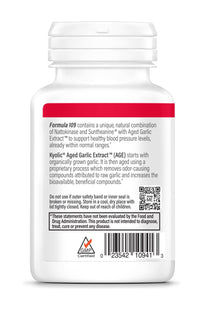 Thumbnail for Kyolic Aged Garlic Extract Formula 109, Blood Pressure Health, 80 Capsules