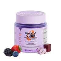 Thumbnail for Lemme Curb Cravings Soft Chews - Manage Appetite, Support Metabolism & Lean Body w/Clinically Studied Chromium, Gymnema & B12 for Healthy Weight Management, Mixed Berry, 30 Count (Month Supply)