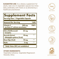 Thumbnail for Solgar Ester-C Plus 500 mg Vitamin C (Ascorbate Complex) - 250 Vegetable Capsules - Gentle & Non Acidic - Antioxidant & Immune Support - Non GMO, Vegan, Gluten Free, Kosher - 250 Servings