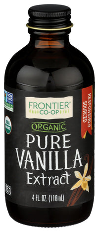 Thumbnail for Frontier Co-op Organic Pure Vanilla Extract, 4 fl oz - For Coffee, Syrups, and Baking
