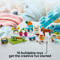 Thumbnail for LEGO Classic Vibrant Creative Brick Box Building Blocks - Sensory & Learning Toys for Boys & Girls, Ages 4+ Years - Pretend Play Preschool Toys - Gift for Birthdays - 11038