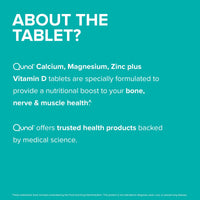 Thumbnail for Qunol Calcium 3 in 1 Tablets with Calcium, Magnesium & Zinc for Immune Support, Bone, Nerve, and Muscle Health Supplement, 270 Count