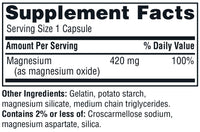 Thumbnail for Twinlab Magnesium Caps - High Absorption Magnesium Supplement to Support Leg Cramps Relief - Magnesium Capsules for Stress Relief, 420 mg, 100 Count 2 Pack