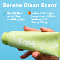 Thumbnail for Kosas Chemistry Deodorant - Aluminium and Baking Soda Free + BO-Fighting AHA Serum that Exfoliates, Softens, and Nourishes the Skin, (Serene Clean)