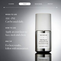 Thumbnail for Naturium Multi-Peptide Advanced Serum, Firming & Smoothing Face Serum for Fine Lines & Wrinkles with Advanced Multi-Peptide Blend, 1 oz