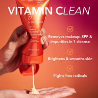 Thumbnail for Dr Dennis Gross Vitamin C Lactic Creamy Cleansing Oil, Removes Makeup & SPF, 6 Fl Oz