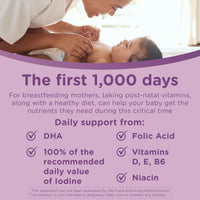 Thumbnail for Centrum Postnatal Multivitamin Gummies with Biotin and DHA, Mixed Berry and Lemon Flavors - 60 Count, 30 Day Supply