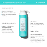 Thumbnail for Naturium The Purifier Niacinamide Serum Body Wash, Cleansing & Hydrating Gel-Serum, Dermatologist Tested, Paraben & Cruelty Free, 16.9 oz