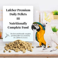 Thumbnail for LAFEBER'S Premium Daily Diet Pellets Pet Bird Food, Made with Non-GMO and Human-Grade Ingredients, for Macaws and Cockatoos, 5 lb