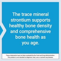 Thumbnail for Life Extension Strontium Caps, Trace Mineral for Advanced Bone Health Support, Gluten Free, Non-GMO, Vegetarian, 90 Capsules