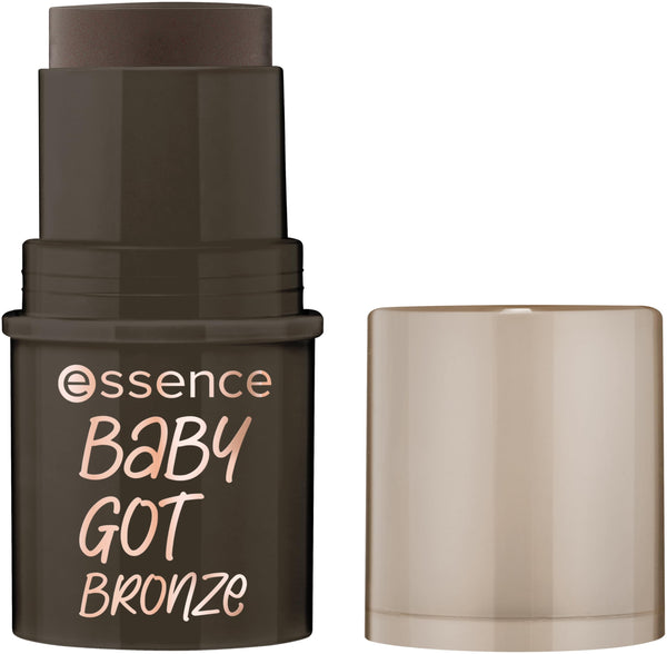 Image 1 of essence | Baby Got Bronze Stick | Cream Bronzer Easy to Apply & Blend | Vegan & Cruelty Free | Free From Gluten, Parabens, Preservatives, & Microplastic Particles (60 | Crush on Caviar)