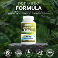 Thumbnail for Best Naturals Olive Leaf Extract, 700 Mg, 90 Count