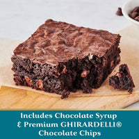 Thumbnail for Ghirardelli Ultimate Chocolate Premium Brownie Mix, Includes Chocolate Syrup and Chips, 19 oz Boxes (Pack of 12)