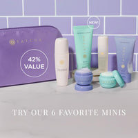 Thumbnail for TATCHA Mini Favorites Set | Travel Sized Bestselling Cleansers, Essence, and Moisturizers | $120 Value