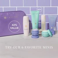 Thumbnail for TATCHA Mini Favorites Set | Travel Sized Bestselling Cleansers, Essence, and Moisturizers | $120 Value