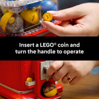 Thumbnail for LEGO Ideas Minifigure Vending Machine Building Set for Adults - Creative Office Decor or Home Book Shelf Display - Capsule Dispensing Toy - Nostalgic Gift for Men and Women, 18+ - 21358