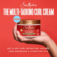 Thumbnail for SheaMoisture Curl Stretch Shampoo, Conditioner, Volume Cream, and Refresher Spray with Kalahari Melon Oil and Hyaluronic Serum - Hydrates, Repairs Breakage, Detangles, Minimizes Shrinkage, 4 Pack
