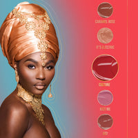 Thumbnail for Juvia's Place Lip Gloss Reflect Culture,Rich, Blue-Tones Red The Reds & Berries, Long Lasting Hydrating,16 oz,