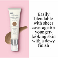 Thumbnail for Neutrogena Healthy Skin Anti-Aging Perfector Tinted Facial Moisturizer and Retinol Treatment with Broad Spectrum SPF 20 Sunscreen with Titanium Dioxide, 60 Medium to Deep, 1 fl. oz