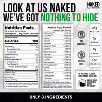 Thumbnail for NAKED Chocolate Whey Protein Powder 1LB (12 Servings) Pure Micronized Creatine Monohydrate 500g (100 Servings) – Grass-Fed; Bulk; Non-GMO; Gluten Free; Soy Free