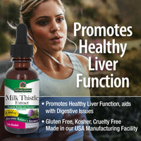 Thumbnail for Nature's Answer Milk Thistle Seed with Organic Alcohol, 1-Fluid Ounce