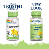 Thumbnail for SOLARAY St Johns Wort 325 mg Whole Aerial - Health and Mood Support Supplement - 60-Day Money Back Guarantee - Non-GMO, Vegan, Lab Verified (100 CT)