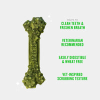 Thumbnail for Minties Dental Chews for Dogs, 40 Count, Vet-Recommended Mint-Flavored Dental Dog Treats for Medium Dogs, Bones Clean Teeth, Fight Bad Breath, and Removes Plaque and Tartar