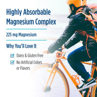 Thumbnail for Nordic Naturals Magnesium Complex - 90 Capsules - 225 mg Magnesium, 1.9 mg Iron - Brain & Heart Health, Mood, Energy, & Muscle Relaxation - Non-GMO, Vegan - 30 Servings