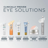 Thumbnail for RoC Derm Correxion Retinol Eye Repair Dark Circle Cream Treatment with Niacinamide, Resveratrol, Proxygen for puffy eyes, wrinkles, and crow's feet with Line Smoothing Eye Packette