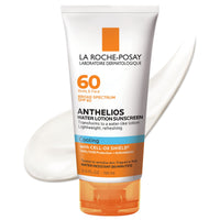 Thumbnail for La Roche-Posay Anthelios Cooling Water Sunscreen Lotion, Water Based Sunscreen for Face & Body, Broad Spectrum SPF + Antioxidants, Fast Absorbing Water-Like Texture, Oil Free Sunscreen SPF 60