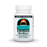 Thumbnail for Source Naturals Turmeric with Meriva, Eases Discomfort from Everyday Activities* - 500mg, 60 Tablets