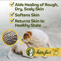 Thumbnail for Happy Jack Skin Balm Hot Spot & Itchy Skin Relief for Dogs, Cats & Horses (4 oz), Softens, Aids Healing of Hot Spots, Fast Relief to Intense Itching, Scratching & Gnawing