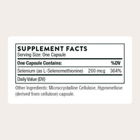 Thumbnail for THORNE - Selenium - 200 mcg Selenium Supplement for Antioxidant Support* - 60 Capsules