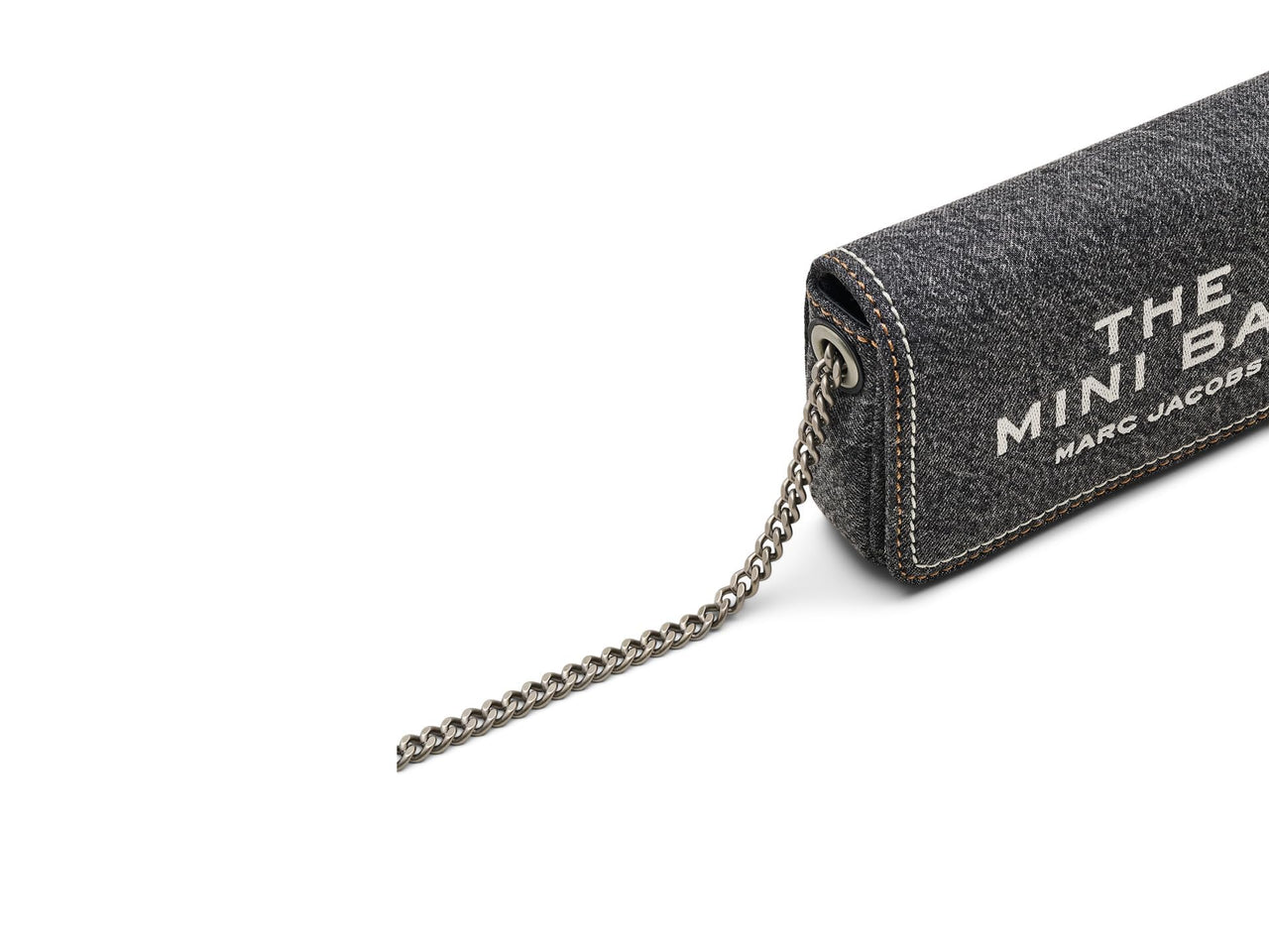Marc Jacobs Womens The Denim Chain Mini Bag Black Wash Onesize