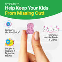Thumbnail for Culturelle Kids Complete Chewable Multivitamin + Probiotic For Kids, Ages 3+, 50 Count, Digestive Health, Oral Health & Immune Support - With 11 Vitamins & Minerals, including Vitamin C, D3 & Zinc