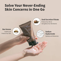 Thumbnail for BENTON Snail Bee High Content Lotion 120ml (4.05 fl oz.) - Snail Mucin Moisturizer With Bee Venom | Hydrating Korean Skin Care Facial Moisturizer For Dry Skin & Combination skin