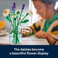 Thumbnail for LEGO Botanicals Daisies Building Toy - Artificial Flowers Crafting Kit for Girls & Boys, Ages 9+ - Kids Room Decor for Book Shelf or Desk - Gift Idea for Birthdays - 11508