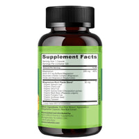 Thumbnail for NATURELO Magnesium Glycinate Chelate Complex - 200 mg Magnesium with Organic Vegetables to Support Sleep, Calm, Muscle Cramp & Stress Relief - Gluten Free, Non GMO - 120 Capsules