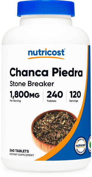 Image 1 of Nutricost Chanca Piedra Extract - Stone Breaker - 240 Tablets, 1800mg Per Serving, 120 Servings Per Bottle