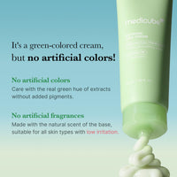 Thumbnail for medicube Exosome Cica Tea Tree Cream for Sensitive Skin with Centella Asiatica help reduce redness and breakouts. | Low-irritating, Moisturizing Daily Texture Care | Korean Skincare | 1.7 fl oz