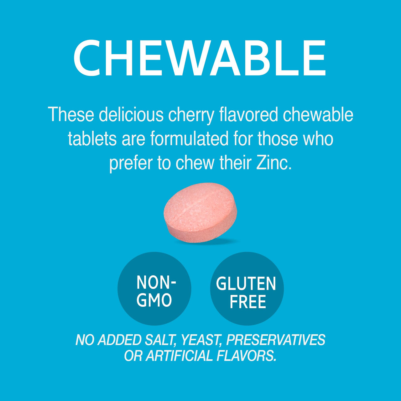 21st Century Zinc Chewable Withc & B6 - Cherry, 90 Count
