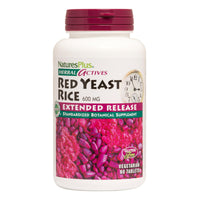 Thumbnail for NaturesPlus Herbal Actives Red Yeast Rice, Extended Release - 60 Tablets - Non-GMO, Vegetarian, Gluten Free - 60 Servings