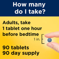 Thumbnail for Nature Made Melatonin 4mg Extended Release Tablets, Sleep Supplements for Adults, 100% Drug Free Sleep Aid, 90 Count, 90 Day Supply