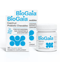 Thumbnail for BioGaia Gastrus Gut Health Probiotic | Eases Abdominal Discomfort, Gas & Bloating | Promotes Regularity & a Healthy Gut | Contributes to a Balanced Microbiome | Backed by 30 Years of Research | 2-Pack