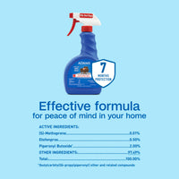 Thumbnail for ADAMS Flea & Tick Home Spray for Indoor House Treatment, Kills Bed Bugs, Fleas, & Ticks, for Carpet, Furniture & Pet Bedding, Controls Fleas, Ticks, Bed Bugs, Cockroaches, Spiders & Mosquitoes, 24 oz