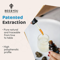 Thumbnail for Bee and You Natural Pure Propolis Extract â€“ Water Soluble, Bee Propolis,High Potency, Ultra Pure Immune Support Supplement, Antioxidants, Detox, Gluten-Free, 1 Fl Oz