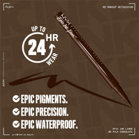 Thumbnail for NYX PROFESSIONAL MAKEUP Epic Ink Liner, Waterproof Liquid Eyeliner with Vegan Formula - Milk Chocolate (Brown Matte)