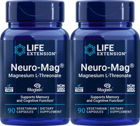 Thumbnail for Life Extension Neuro-mag Magnesium L-threonate, 90 Count (Pack of 2)