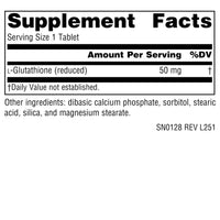 Thumbnail for Source Naturals Glutathione, Supplement for Liver Support, 50mg - 30 Tablets