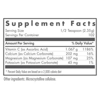 Thumbnail for Nutricology Buffered Vitamin C Powder - Calcium, Magnesium, Potassium, Ascorbic Acid, Bowel Tolerance, High-Purity, High Dose, Calcium Carbonate - 8.5 Oz